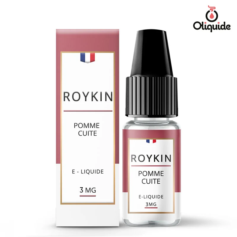 Eliquide Roykin Pomme Cuite 10ml ds 2,38