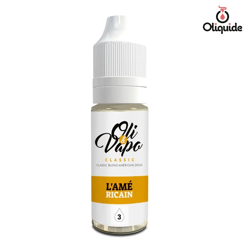 Eliquide Oli & Vapo L'Américain 10ml dès 2,24 €
