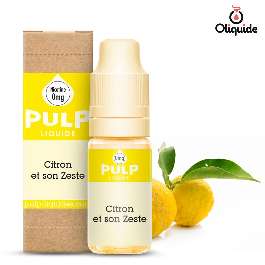Liquide Pulp Original Citron et son Zeste pas cher