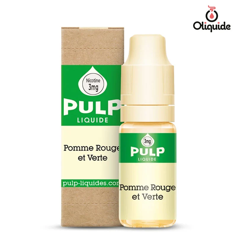 Eliquide Pulp Pomme Rouge et Verte 10ml dès 2,85 €