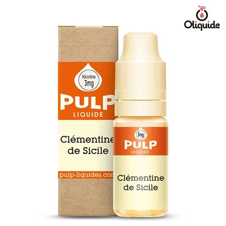 Pulp Clémentine de Sicile de la marque Pulp