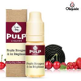 Les Fruités Fruits rouges à la Réglisse de la marque Pulp