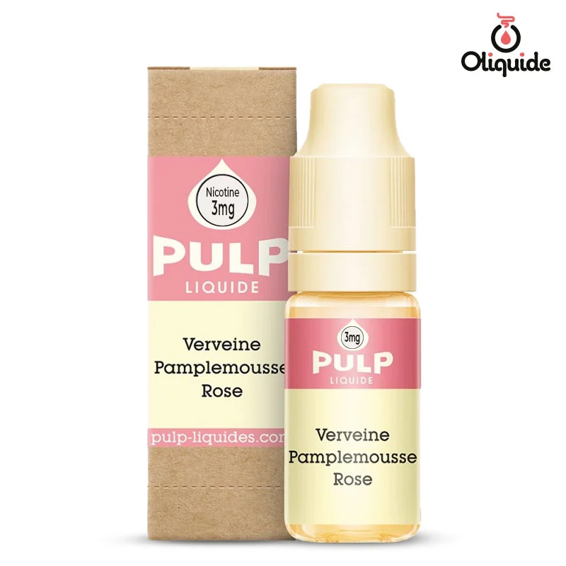 Eliquide Pulp Verveine Pamplemousse 10ml dès 2,85 €
