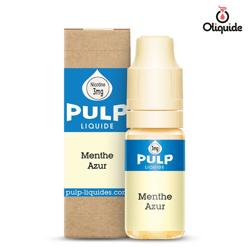 Eliquide Pulp Menthe Azur 10ml ds 2,85 sur Oliquide Eliquide Pulp Menthe Azur 10ml ds 2,85 sur Oliquide