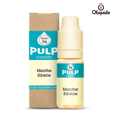 Pulp Menthe Sibérie de la marque Pulp