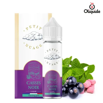 Cassis Noir 60 ml de la collection Petit Nuage 