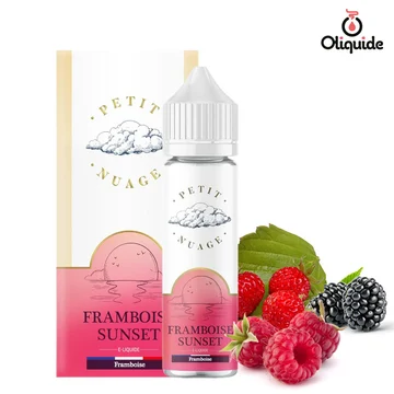 Framboise Sunset 60 ml de la collection Petit Nuage 