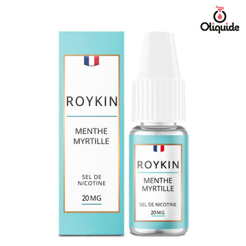 Menthe Myrtille de la collection Roykin Salt 