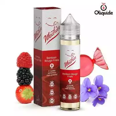 Savourea Machin 50ml Bonbon Rouge Frais 50 ml de la marque Savourea