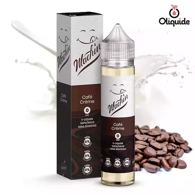 Eliquide Savourea Machin Caf Crme 50ml ds 9,27