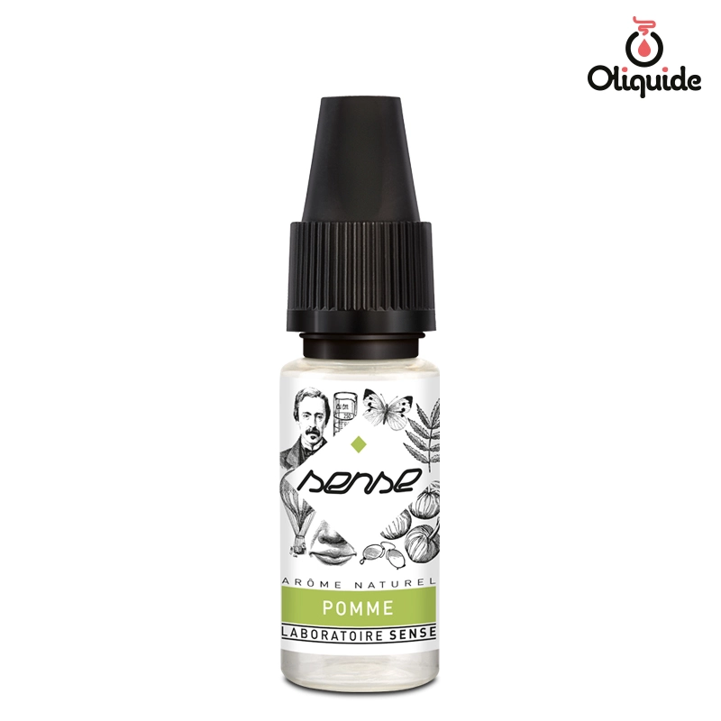 Eliquide Sense Pomme ds 2,76  sur Oliquide