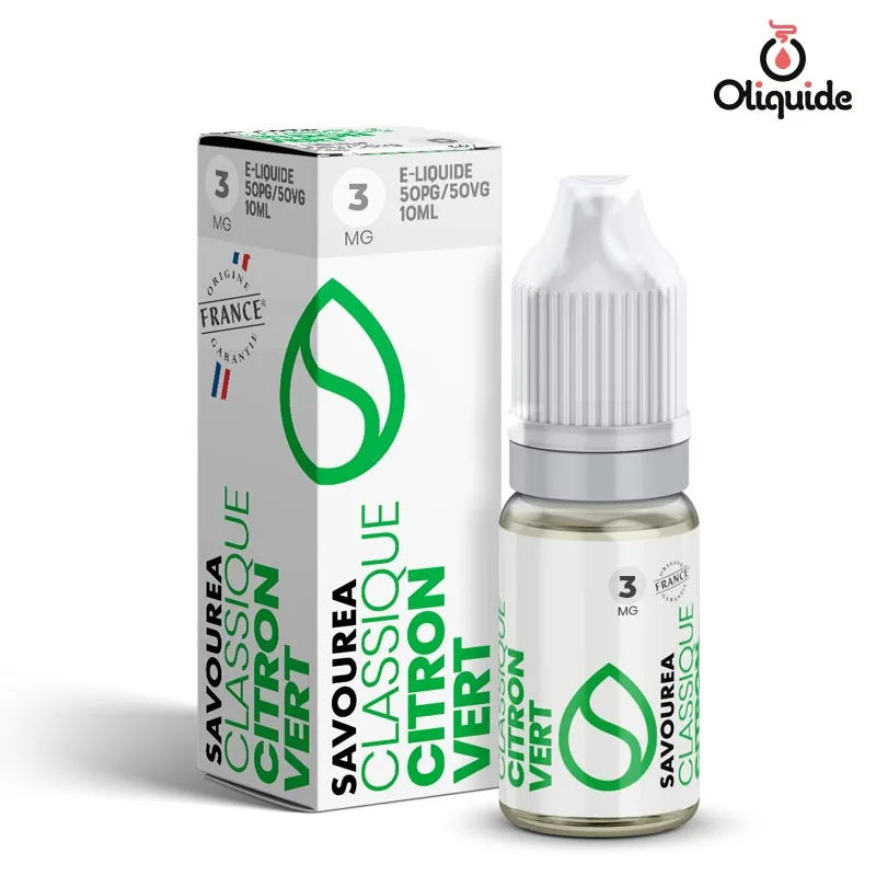 Eliquide Savourea Citron Vert 10ml ds 1,9