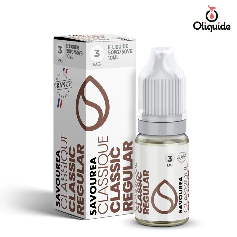 Eliquide Savourea Classic Régular 10ml dès 2,06 €