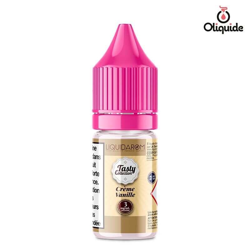 Eliquide Crme vanille 10ml ds 2,88