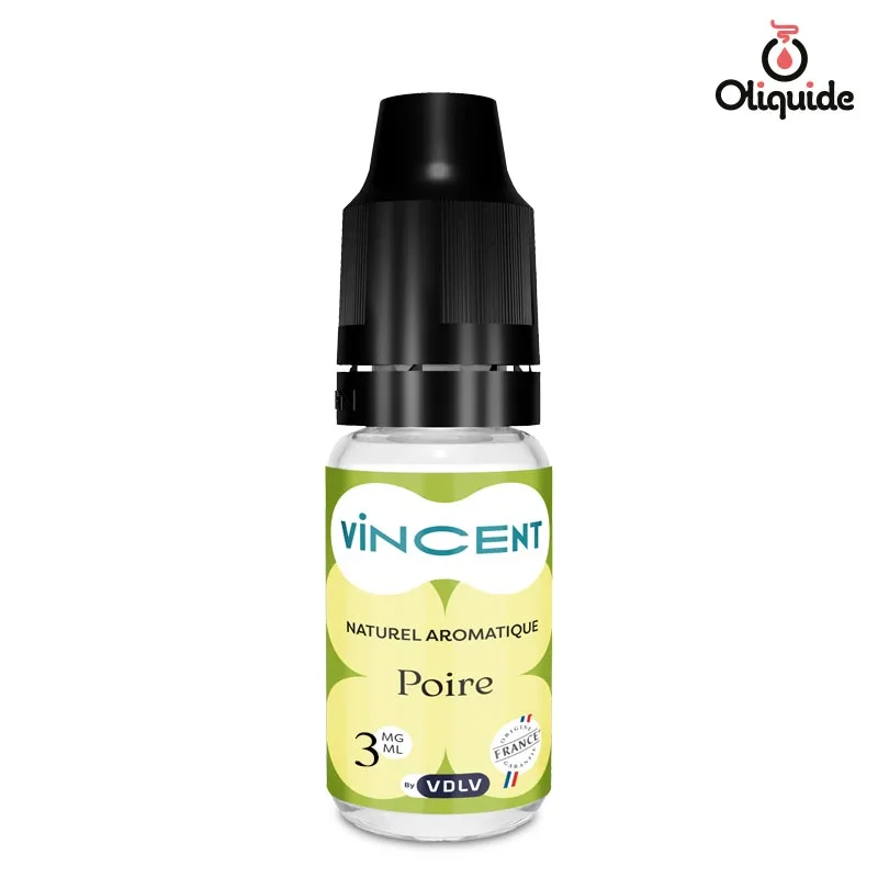 Eliquide VDLV Poire 10ml ds 2,85  sur Oliquide
