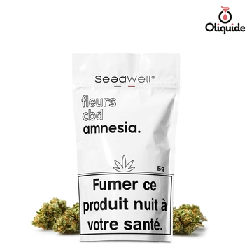 Fleur de CBD Amnesia de la collection SeedWell 
