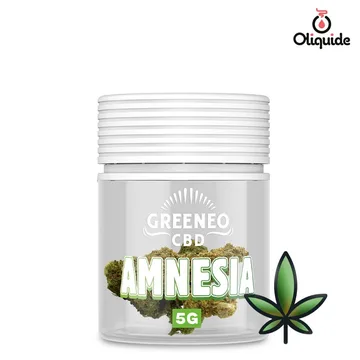 Fleur CBD Greeneo Amnesia 5 g - 13% de la collection Greeneo 