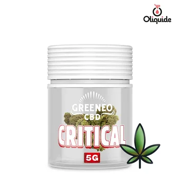 Fleur CBD Greeneo Critical 5 g - 13%