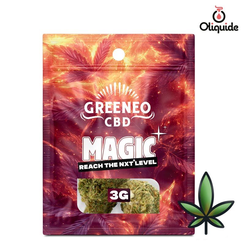 CBD Fleur CBD Greeneo MAGIC NXT+ Rouge 3 g dès 18,91 €
