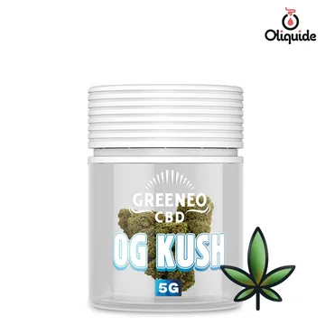 Fleur CBD Greeneo OG Kush 5 g - 11% de la collection Greeneo 