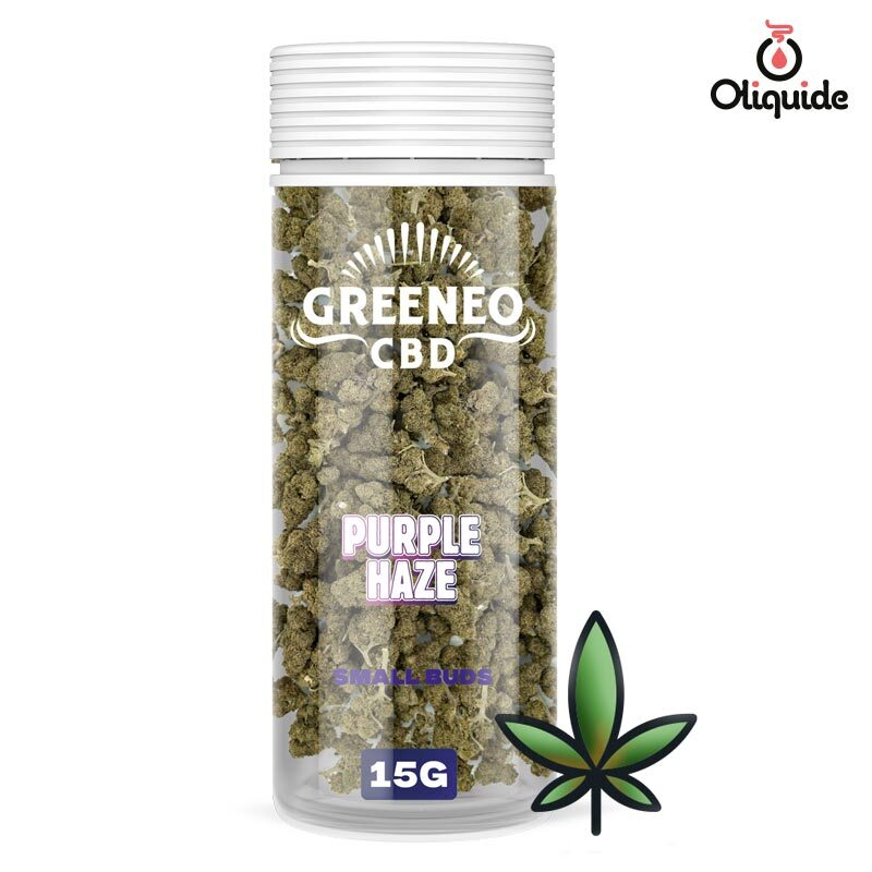 Fleur CBD Greeneo Purple Haze 15 g - 6% view 10
