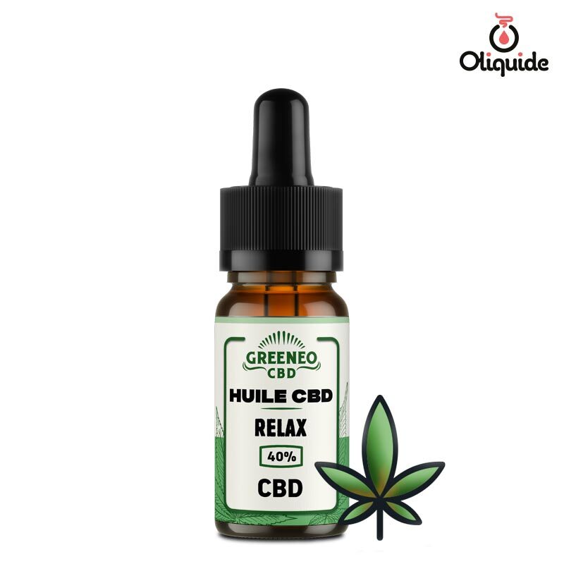 Huile CBD Relax - Greeneo view 15