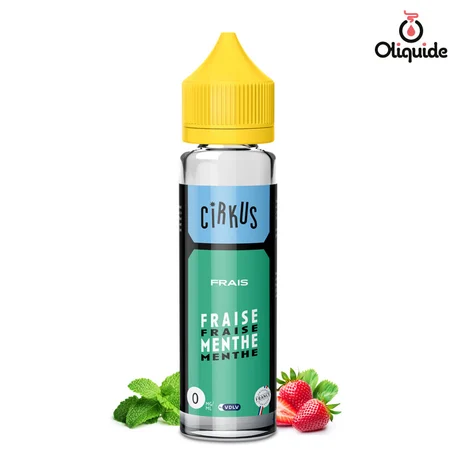 Cirkus 50ml Fraise Menthe 50 ml de la marque VDLV
