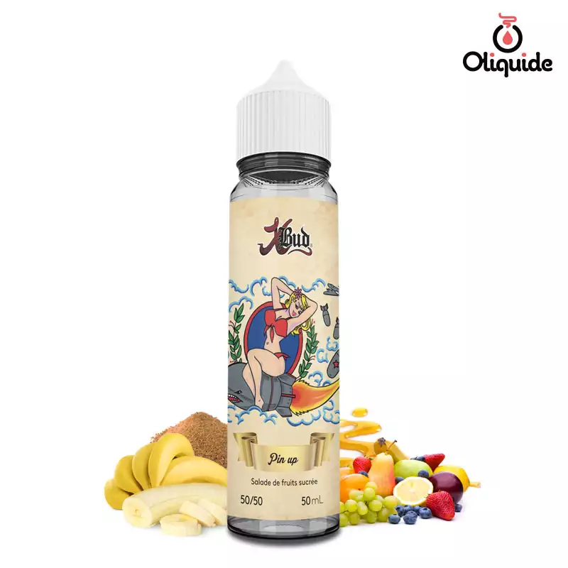 Eliquide Xbud Pin Up 50ml ds 8,36  sur Oliquide