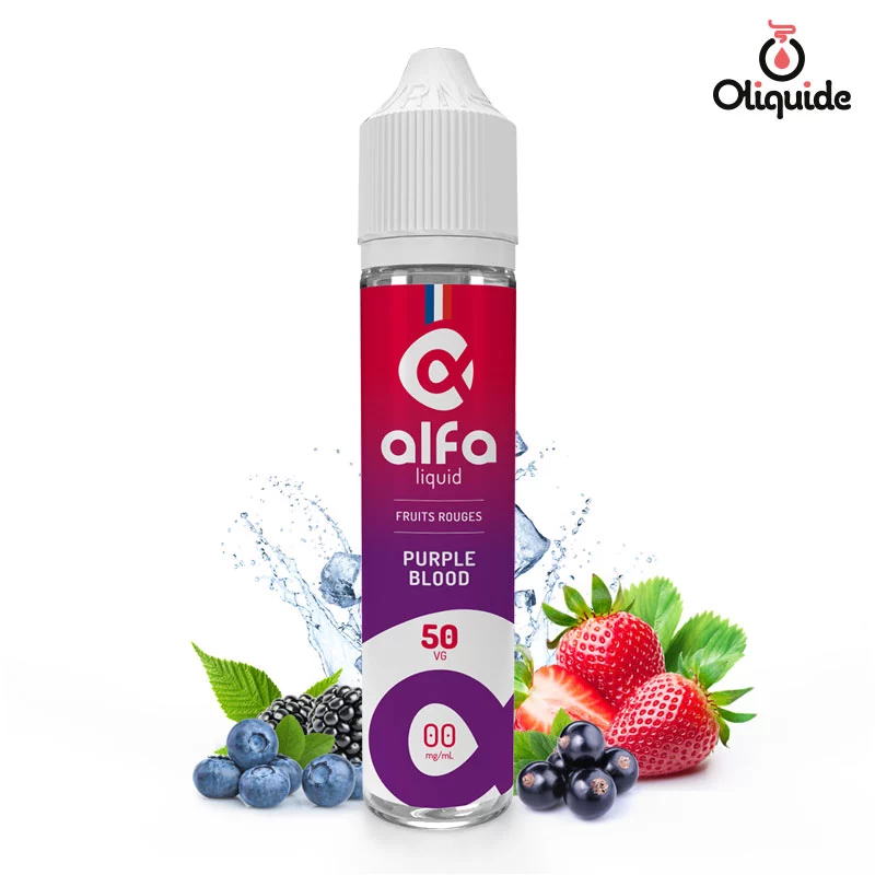 Eliquide Alfaliquid Purple Blood 50ml dès 14,85 €