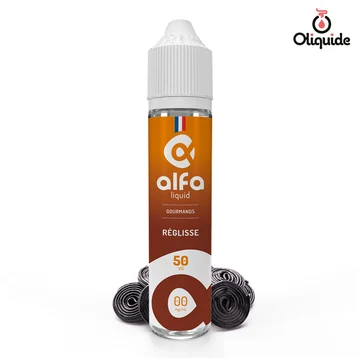 Réglisse 50 ml de la collection Alfaliquid Original 