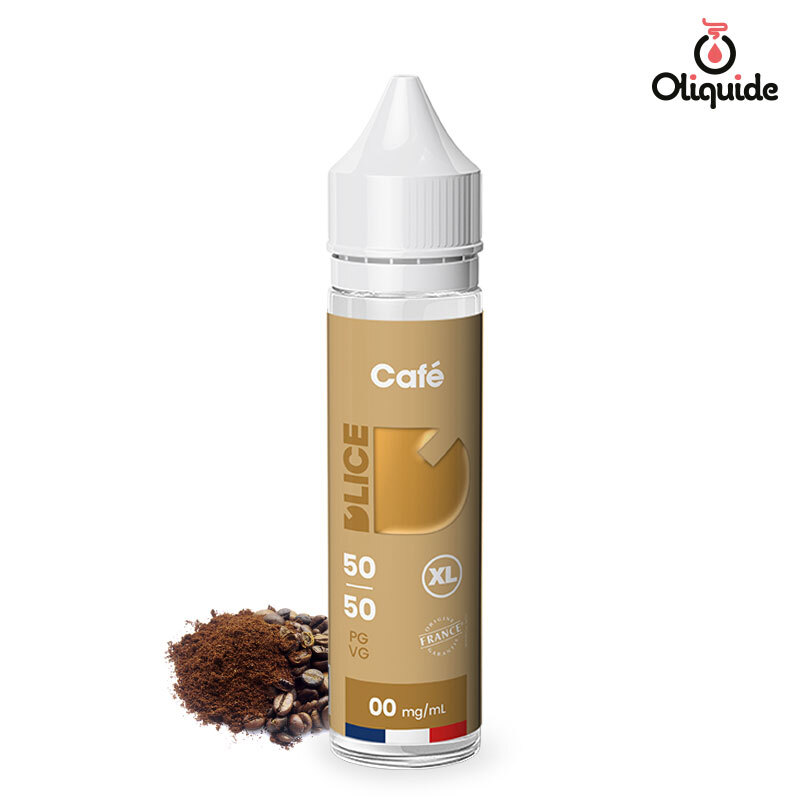 puff 10000 taff pas cher Eliquide D'Lice Café 50ml dès 9,31 € sur Oliquide