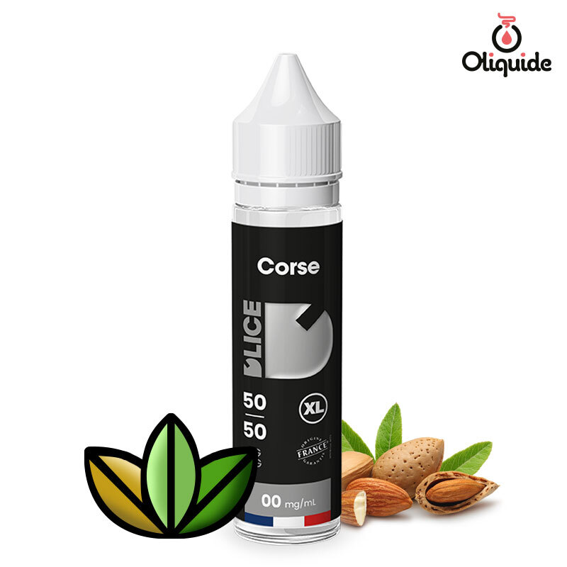 Eliquide D'Lice Corse 50ml ds 9,31  sur Oliquide
