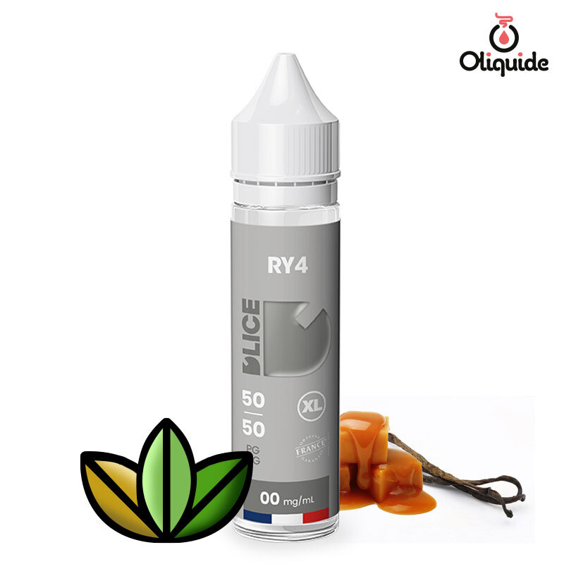 Eliquide D'Lice RY4 50ml dès 9,31 € sur Oliquide