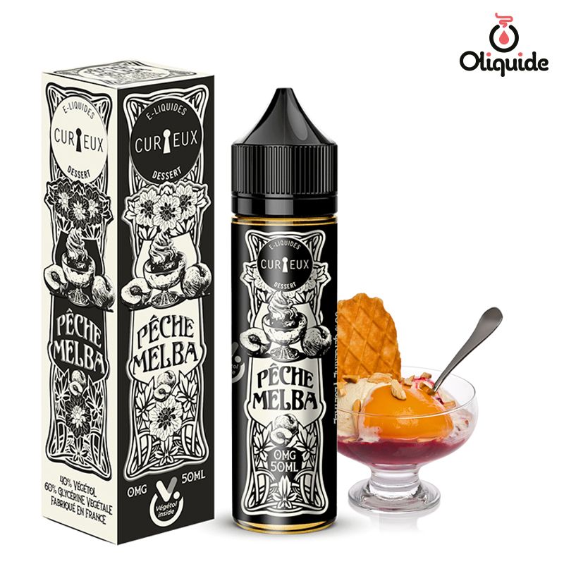 Eliquide Dessert Pche Melba 50ml ds 10,37