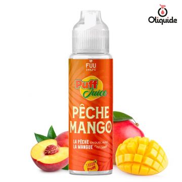 Fuu Puff Juice 50ml Pêche Mango  Puff Juice 50 ml de la marque Fuu