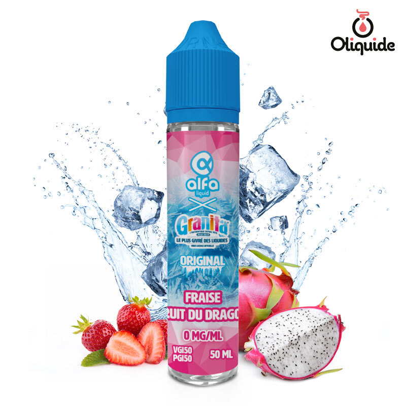 Eliquide Granita Fraise Fruit du Dragon 50ml ds 9,15 Eliquide Granita Fraise Fruit du Dragon 50ml ds 9,15