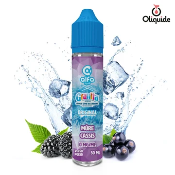 Mûre Cassis 50 ml de la collection Granita 