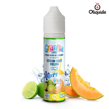 Citron Vert Melon Soft 50ml de la collection Granita 