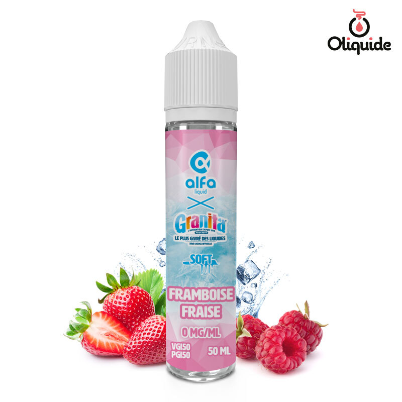granita e liquide E-liquide 10 ml Alfaliquid Granita Soft | Fruits Rouges main image 0