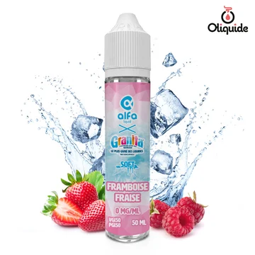 Framboise Fraise Soft 50ml de la collection Granita 