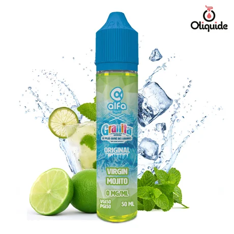 Granita Solft 50ml Virgin Mojito soft 50 ml de la marque Alfaliquid