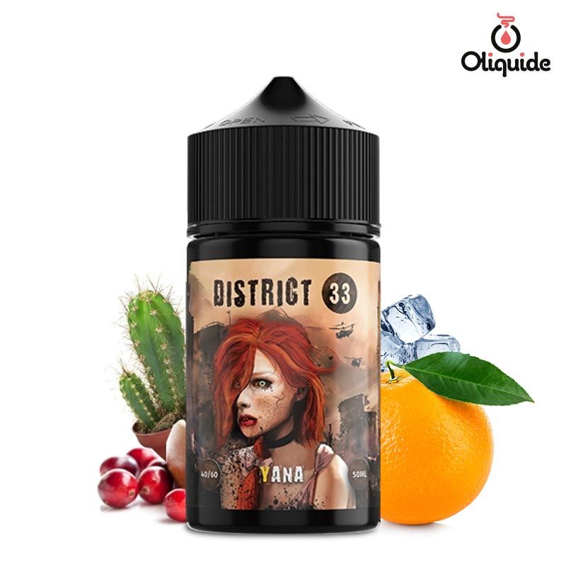 Eliquide H2O District 33 Yana 50ml ds 12,59