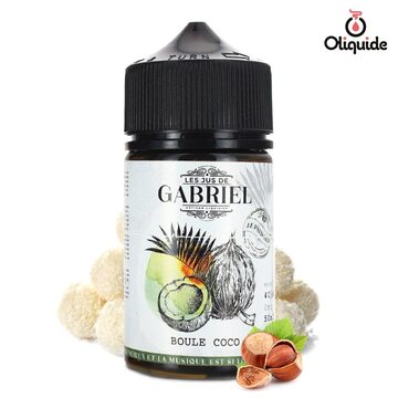 Boule Coco 50 ml de la collection Les Jus de Gabriel 