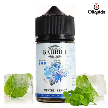 Menthe Zéro 50 ml de la collection Les Jus de Gabriel 