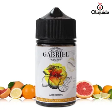 Agrumes 50 ml de la collection Les Jus de Gabriel 