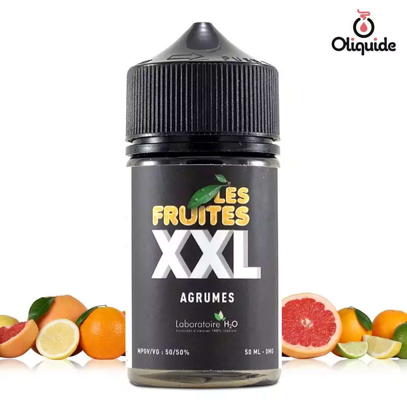 Eliquide H2O XXL Citron Jaune 50ml à 9,53 € par 5.