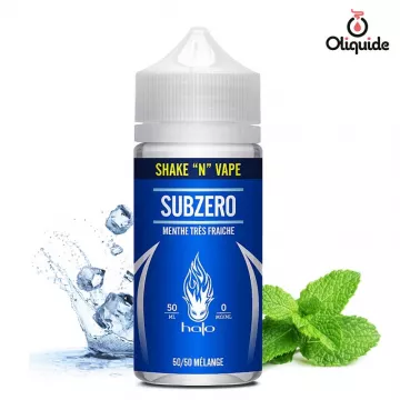 Subzero 50ml de la collection Halo 