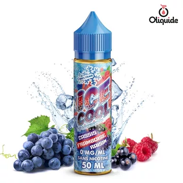 Cassis Framboise Raisin 50 ml de la collection Ice Cool 