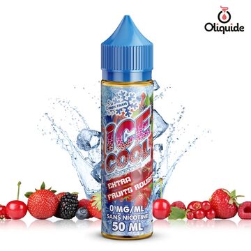 Extra Fruits Rouges Ice Cool 50 ml de la collection Ice Cool 