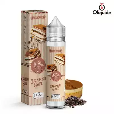 Le Petit Gourmet Tiramisu Café 50 ml de la marque Savourea